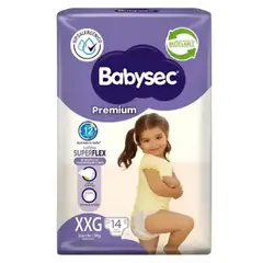 BABYSEC - Pañales Premium XXG 14 Uds