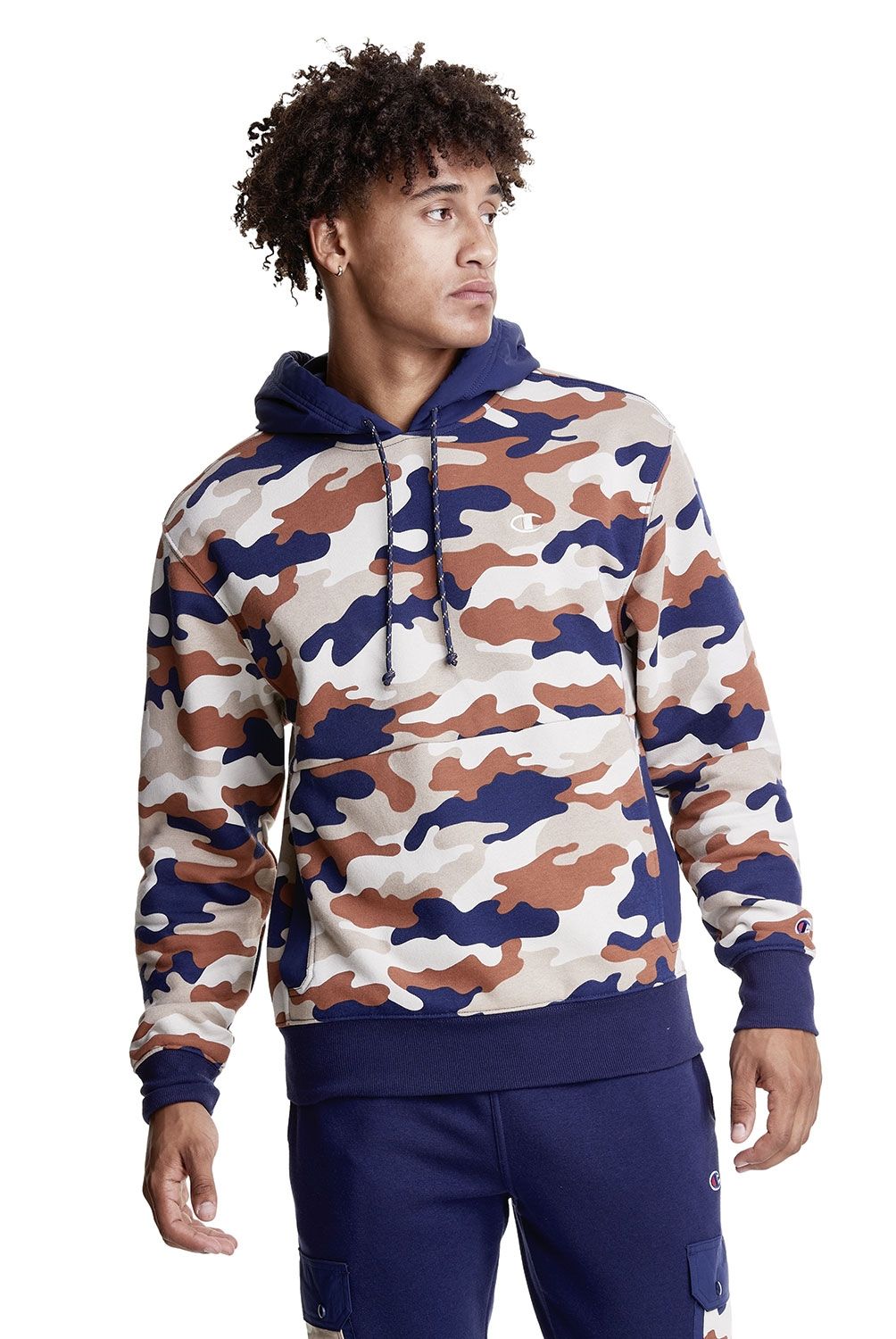 CHAMPION - Polerón Hoodie Algodón Hombre Champion
