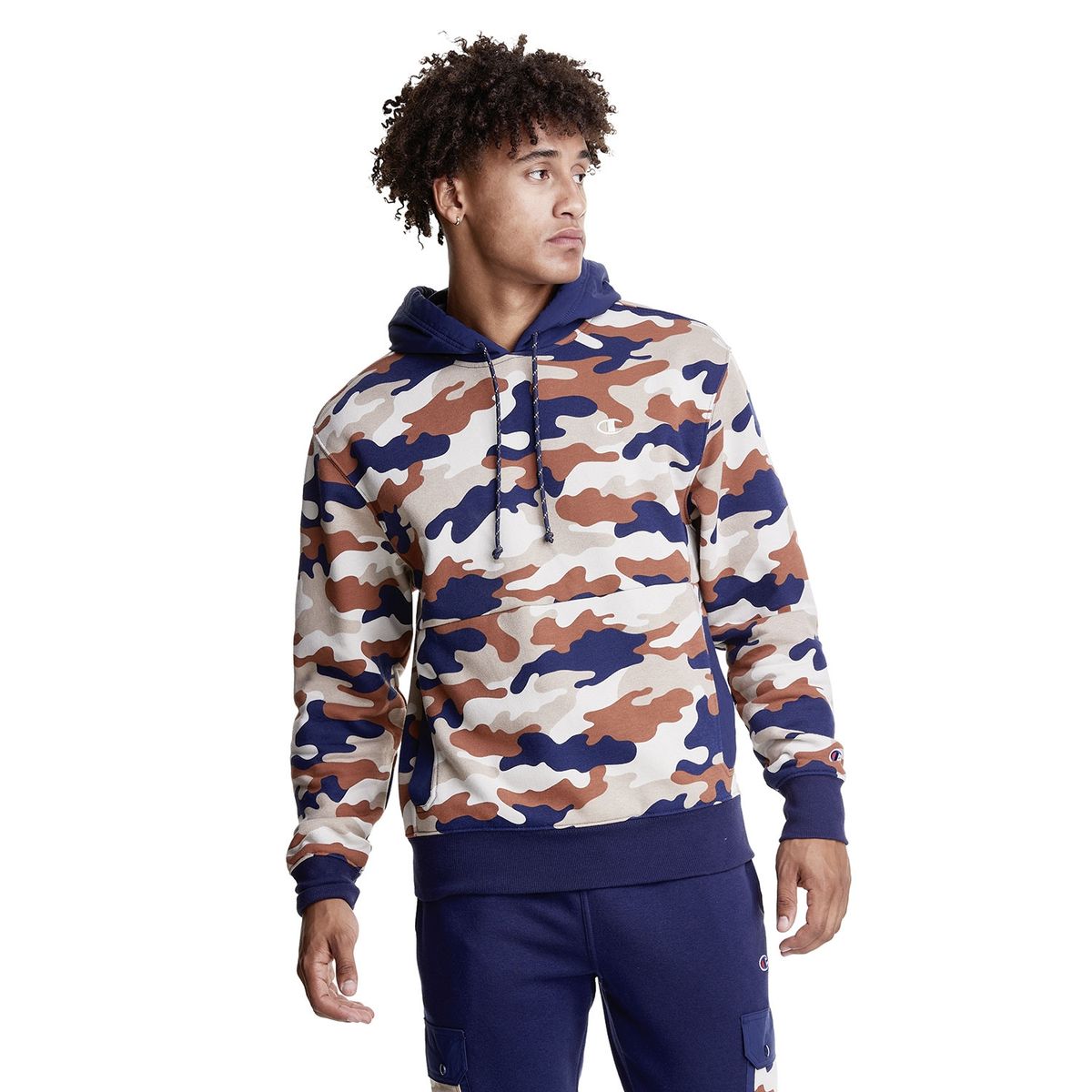 CHAMPION - Polerón Hoodie Algodón Hombre Champion