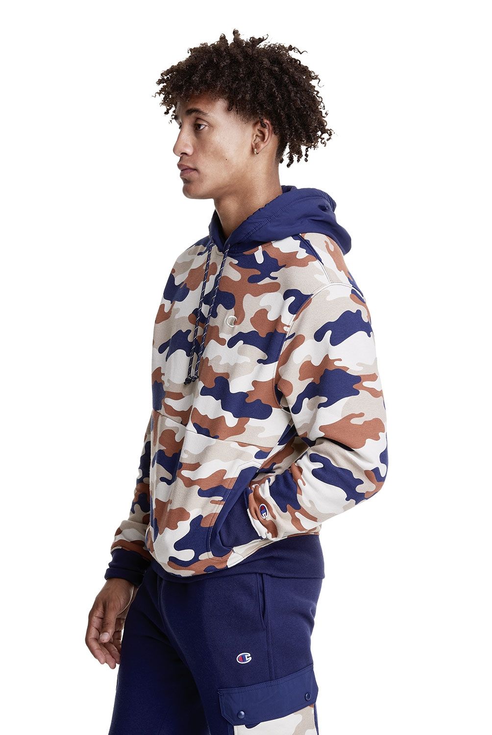 CHAMPION - Polerón Hoodie Algodón Hombre Champion