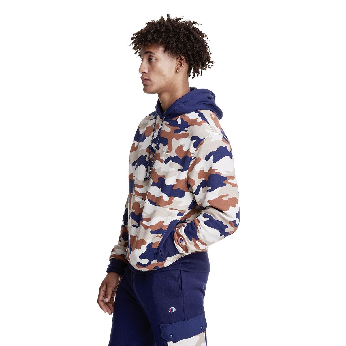 CHAMPION - Polerón Hoodie Algodón Hombre Champion