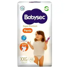 BABYSEC - Pañal Pants Super Premium XXG 48 Uds