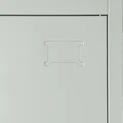 GENERICO - Lockers Metalico 3 Cuerpos 6 Puertas Cierre Portacandados