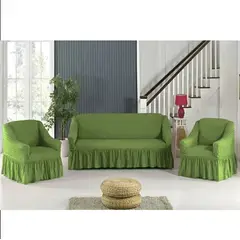 GENERICO - Cubre Sillón Turco Juego Completo 3+1+1