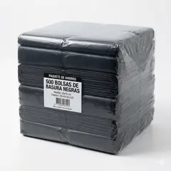 GENERICO - BOLSA DE BASURA 50X70X50 MICRAS SACO X 500 UNID