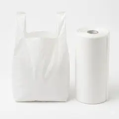 GENERICO - BOLSA CAMISETA 35 X 45 X 0.012 BLANCAS X 100