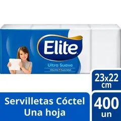 GENERICO - SERVILLETAS ELITE PAQUETE X 400 UNIDADES