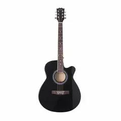 EPIC - Guitarra Electroacustica 41 Pulgadas Con Funda y Correa