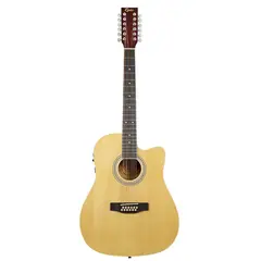 EPIC - Guitarra Electroacustica 12 Cuerdas Cutway 41 Pulgadas