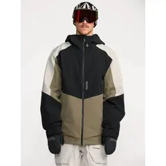 VOLCOM - Parka Snow Brighton Verde Hombre