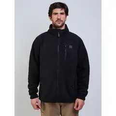 VOLCOM - Poleron Polar Storm Stone Negro Hombre