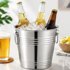 OEM - Hielera De Aluminio Balde Cervezas Cocina 3lts