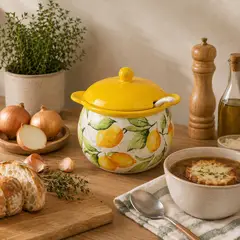 CAP DOR - Sopera de Cerámica Limoncello con Tapa