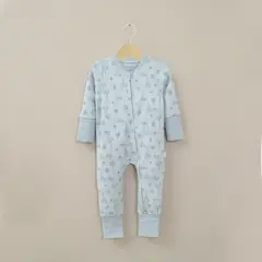 OPALINE - Pijama Celeste Diseño Animales Infant Niño