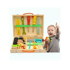 OEM - JUGUETE EDUCATIVO MONTESSORI CAJA DE HERRAMIENTA