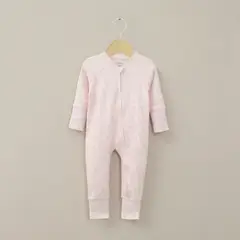 OPALINE - Pijama Rosado Diseño Flor Infant Niña