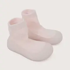 OPALINE - Pantufla Primeros Pasos Antideslizante Niña Rosado