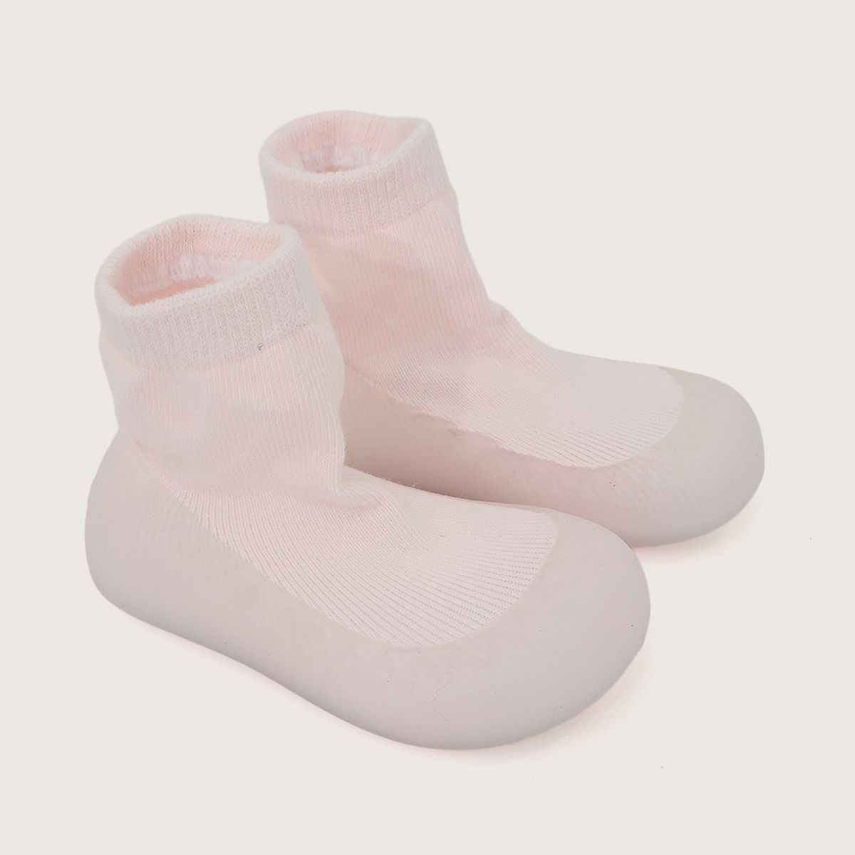 OPALINE - Pantufla Primeros Pasos Antideslizante Niña Rosado