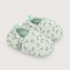OPALINE - Pantufla Primeros PasosNiño Dinosaurios Verde