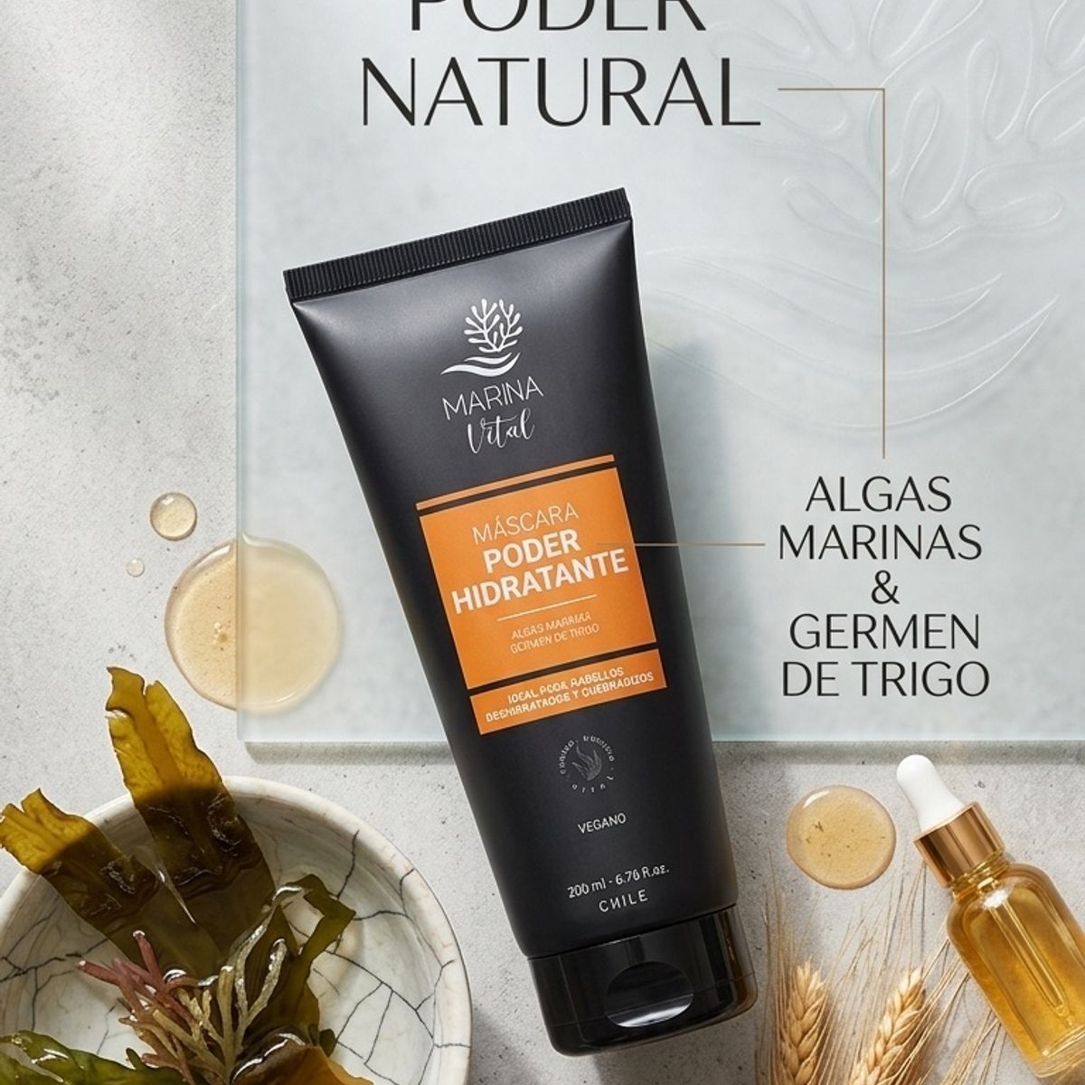 MARINA VITAL - Máscara Poder Hidratante Marina Vital Marina Vital 200ml