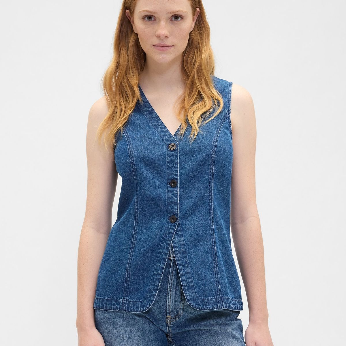 GAP - Vest Mujer Gap Denim
