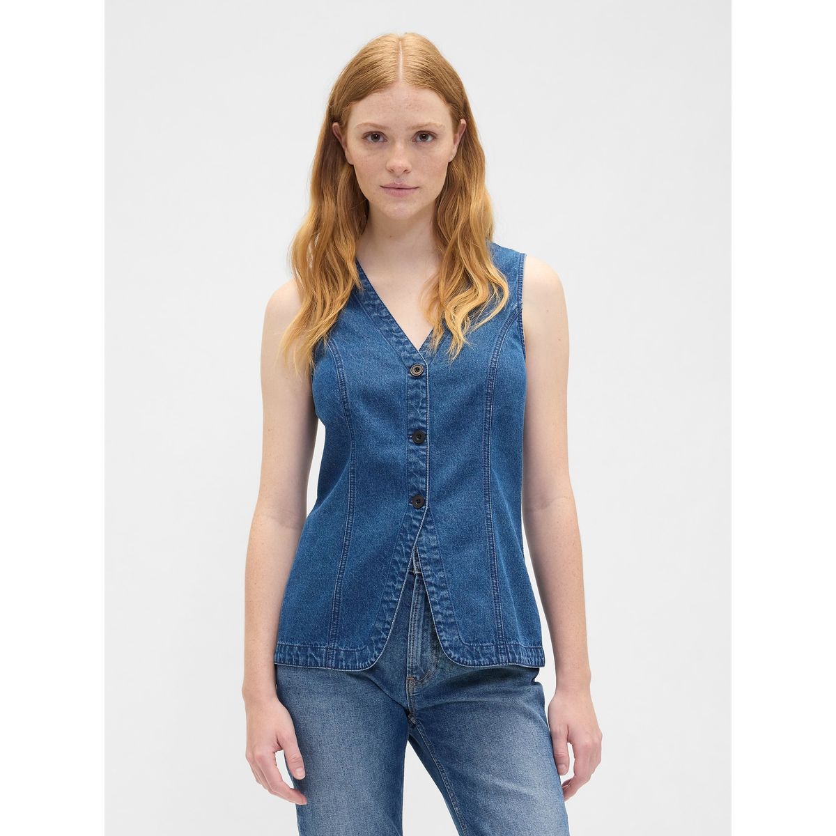GAP - Vest Mujer Gap Denim