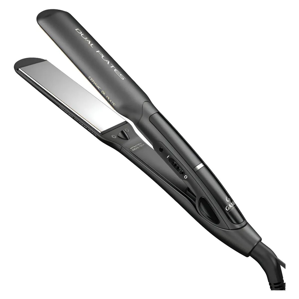 GAMA - Plancha Alisadora Dual Plates Gama X-wide Long Onoff Titanio