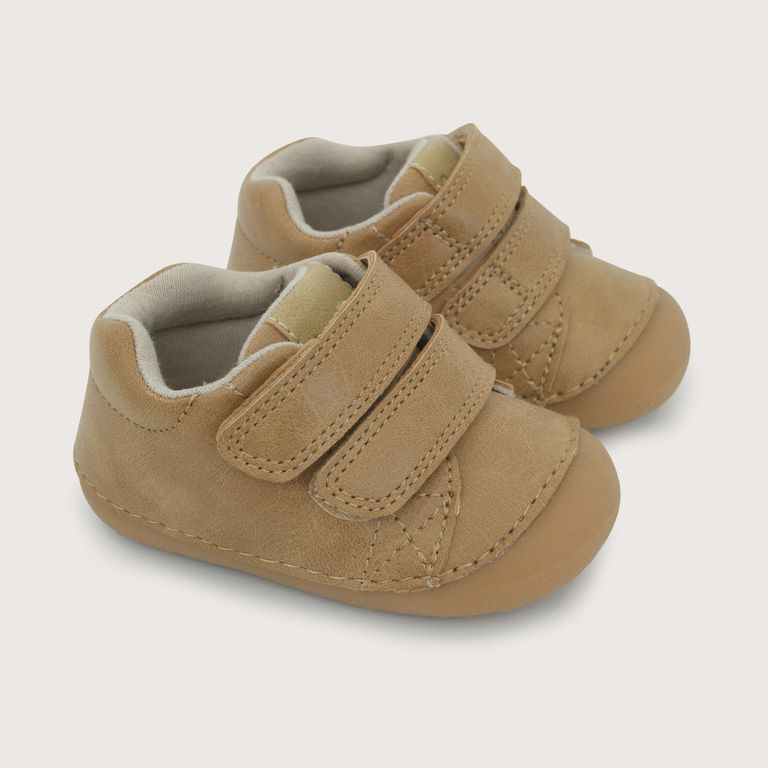 OPALINE Zapatilla Bebé Niño Gateador Camel
