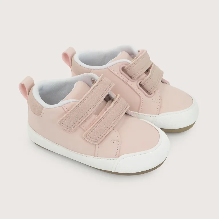 Zapatilla Niña Primeros Pasos Suela Flexible Rosado