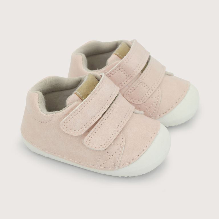 Zapatilla Bebé Niña Gateador Rosada