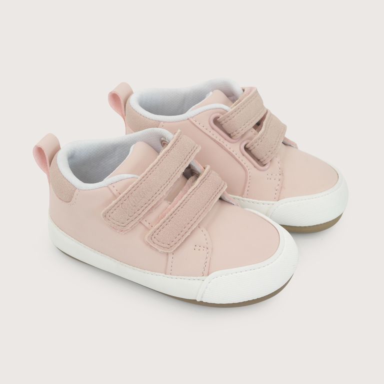 Zapatilla Niña Suela Flexible Rosada
