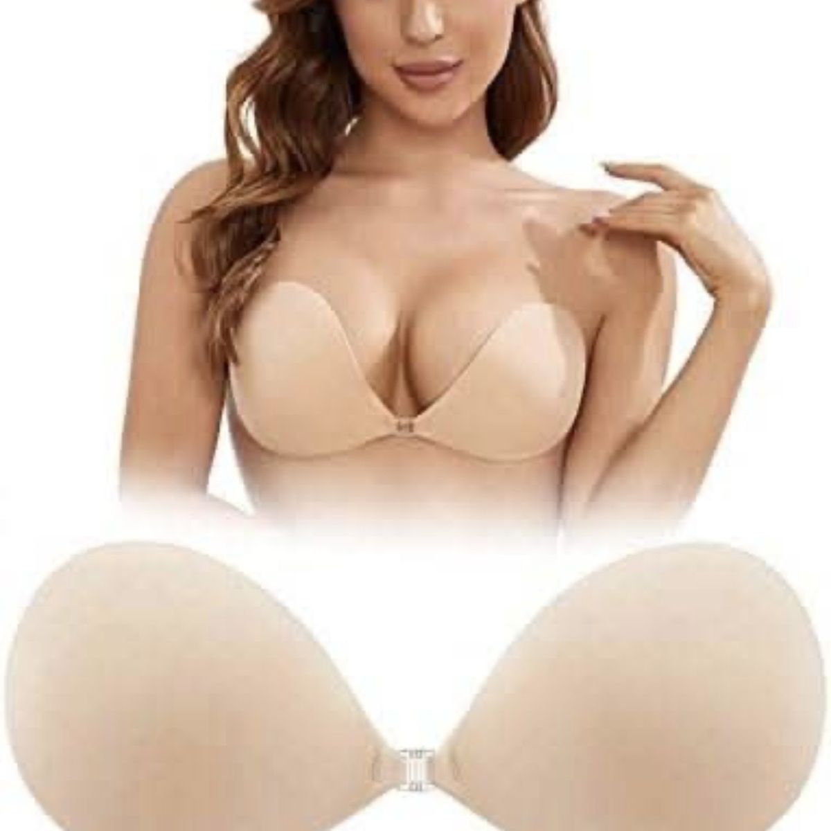 GEN - Brasier Invisible Adhesivo En Tela Con Realce Soft Bra