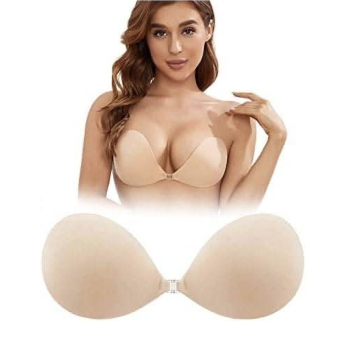 GEN - Brasier Invisible Adhesivo En Tela Con Realce Soft Bra