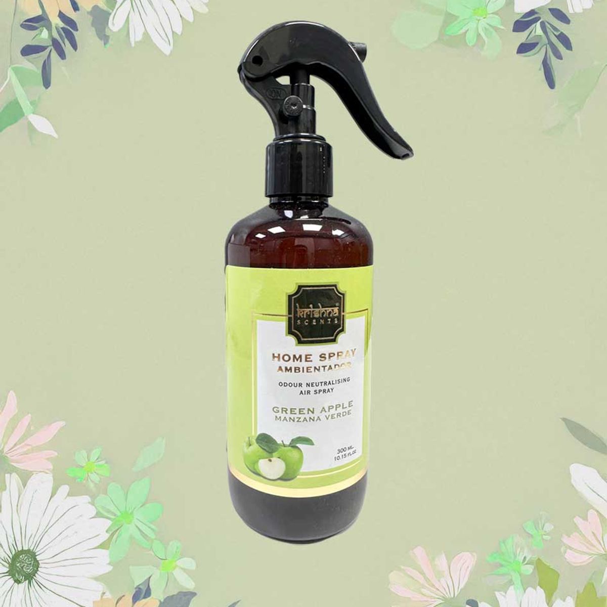 GENERICO - Aromatizador de Casa / Home Spray 300 ml - Manzana Verde