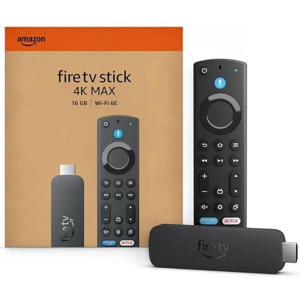 AMAZON - Amazon Fire TV Stick 4K Max - Dispositivo de Streaming 4K TV Gratis y en Vivo