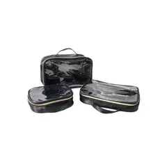 GENERICO - 3 Organizadores de Belleza Travel Bag