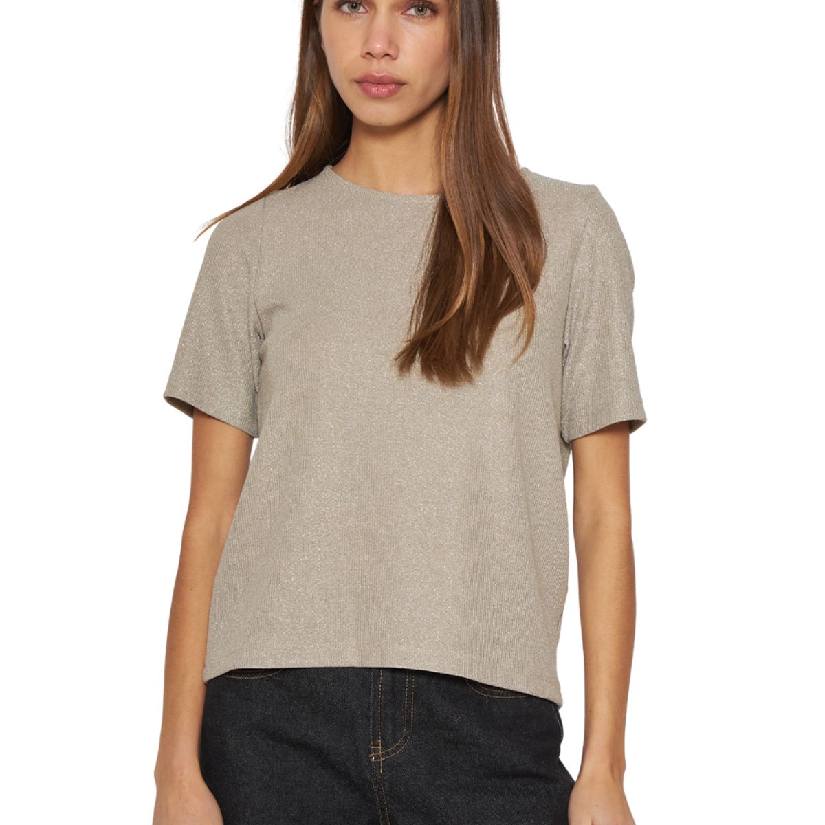 JACINTA TIENDA - Polera Tesa crudo Jacinta Tienda
