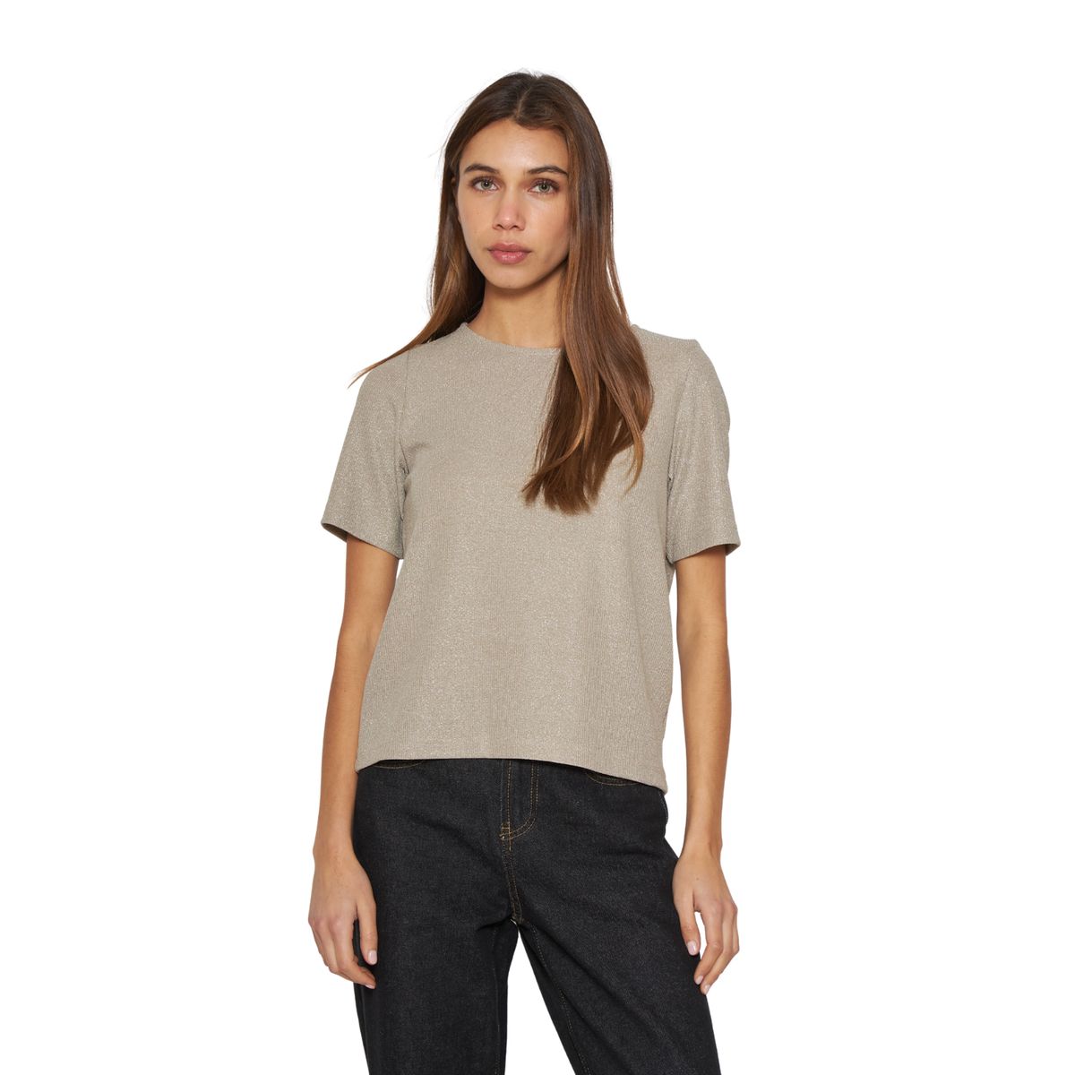 JACINTA TIENDA - Polera Tesa crudo Jacinta Tienda