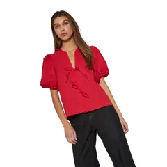 JACINTA TIENDA - Blusa Cami roja