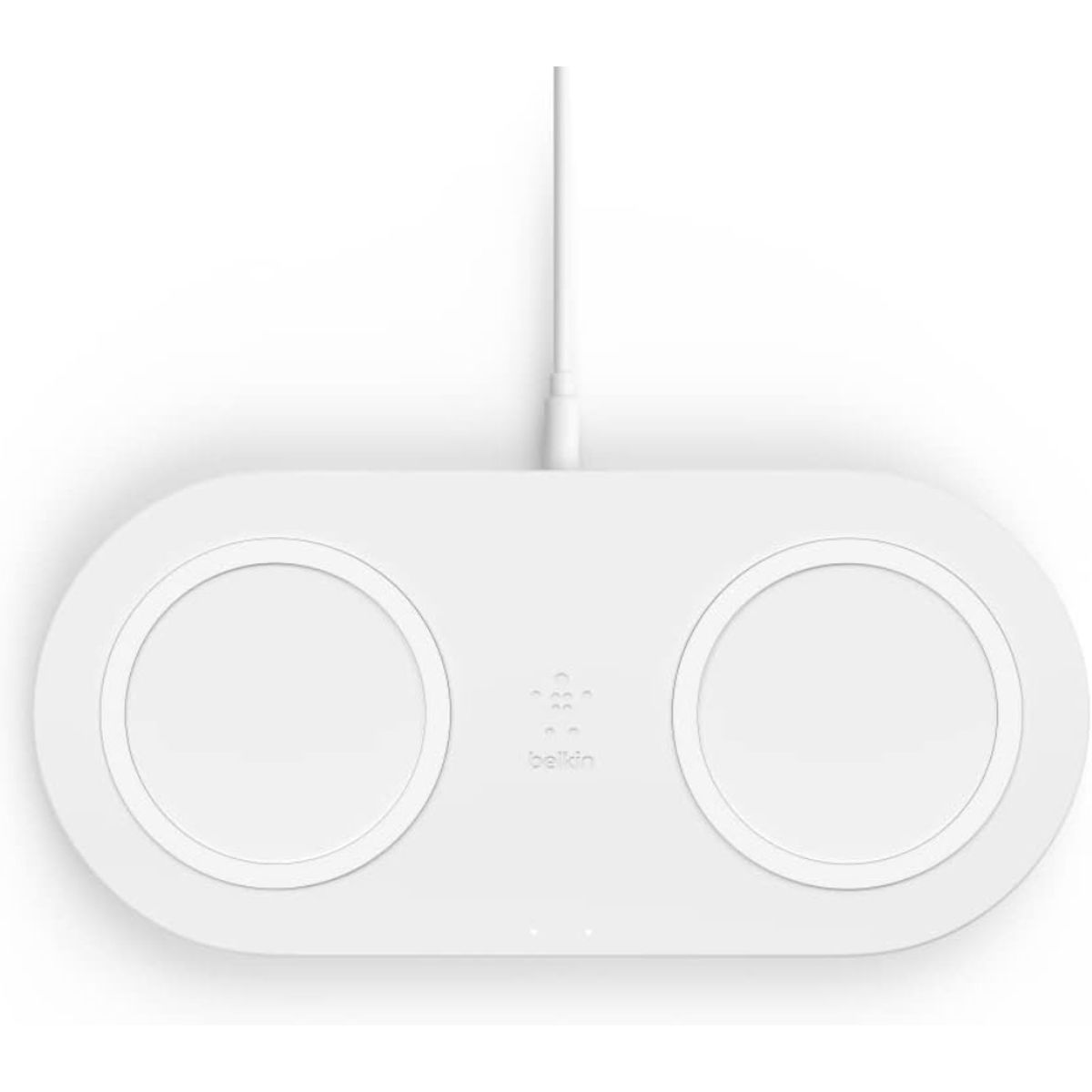 BELKIN - Cargador Inalámbrico Doble Belkin BoostCharge 10W Qi Pad Dual para Smartphone
