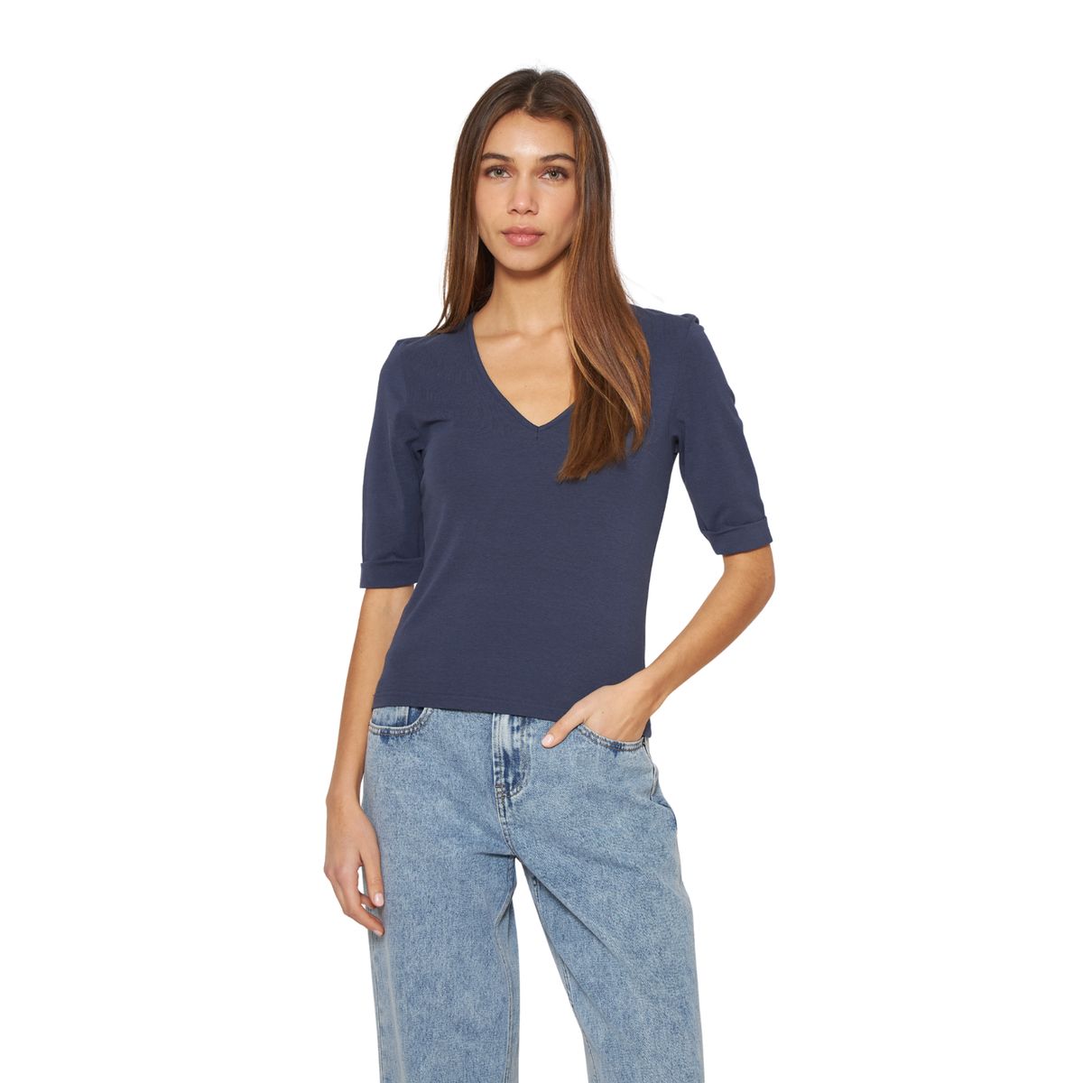 JACINTA TIENDA - Polera Cami azul Jacinta Tienda