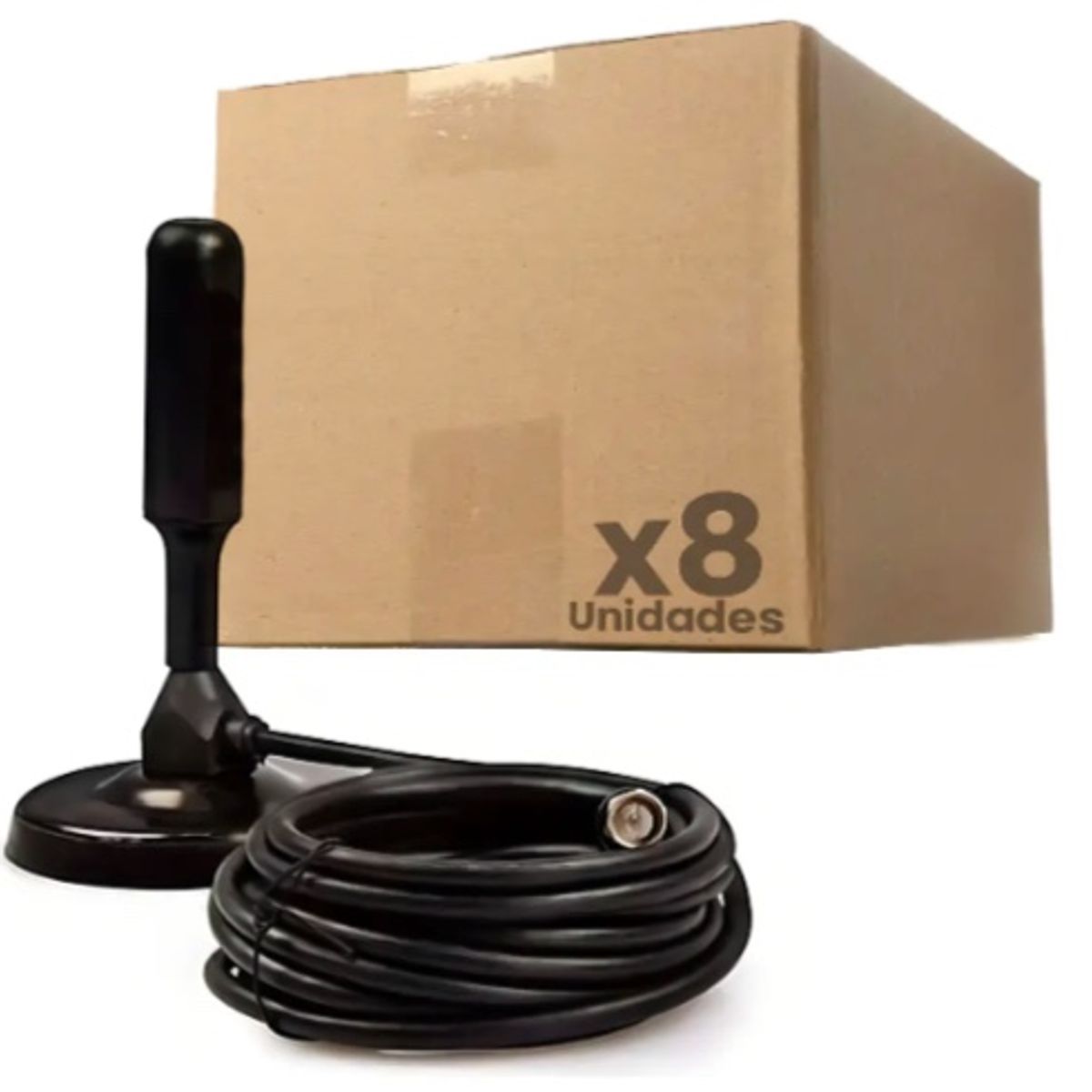 GENERICO - Pack De Antenas Tv Digitales Hd 8 Unidades