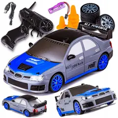GENERICO - Auto Control Remoto STI Drift 15 Km/h Recargable 4x4