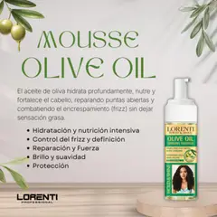 LORENTI - Espuma para Peinar Rizo Definidos Mousse brillante 200ML