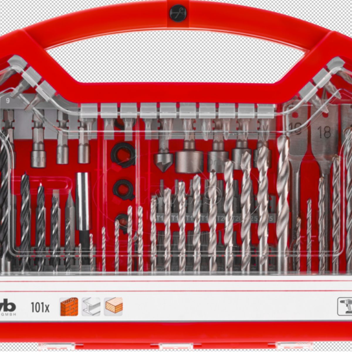 EINHELL - SET 39 PIEZAS PUNTAS Y DADOS IMPACTO