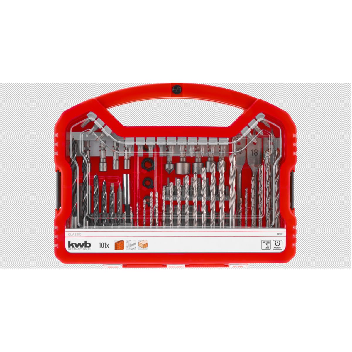 EINHELL - SET 39 PIEZAS PUNTAS Y DADOS IMPACTO