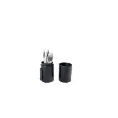 GENERICO - Set de 7 Brochas de Maquillaje con contenedor