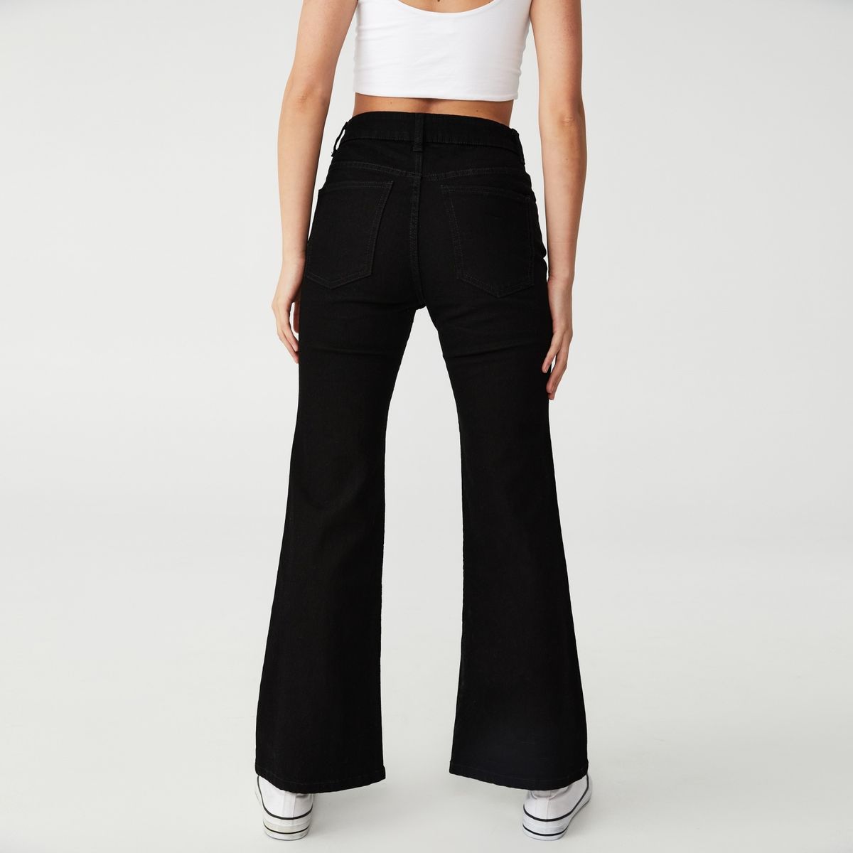 COTTON ON - Cotton On Jeans Flare Tiro Alto Mujer