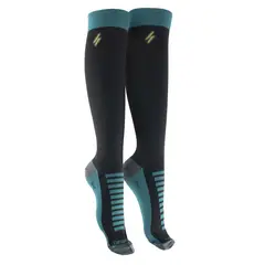 DEFENDER - Calcetin Terapeutico Compresivo Black Hombre