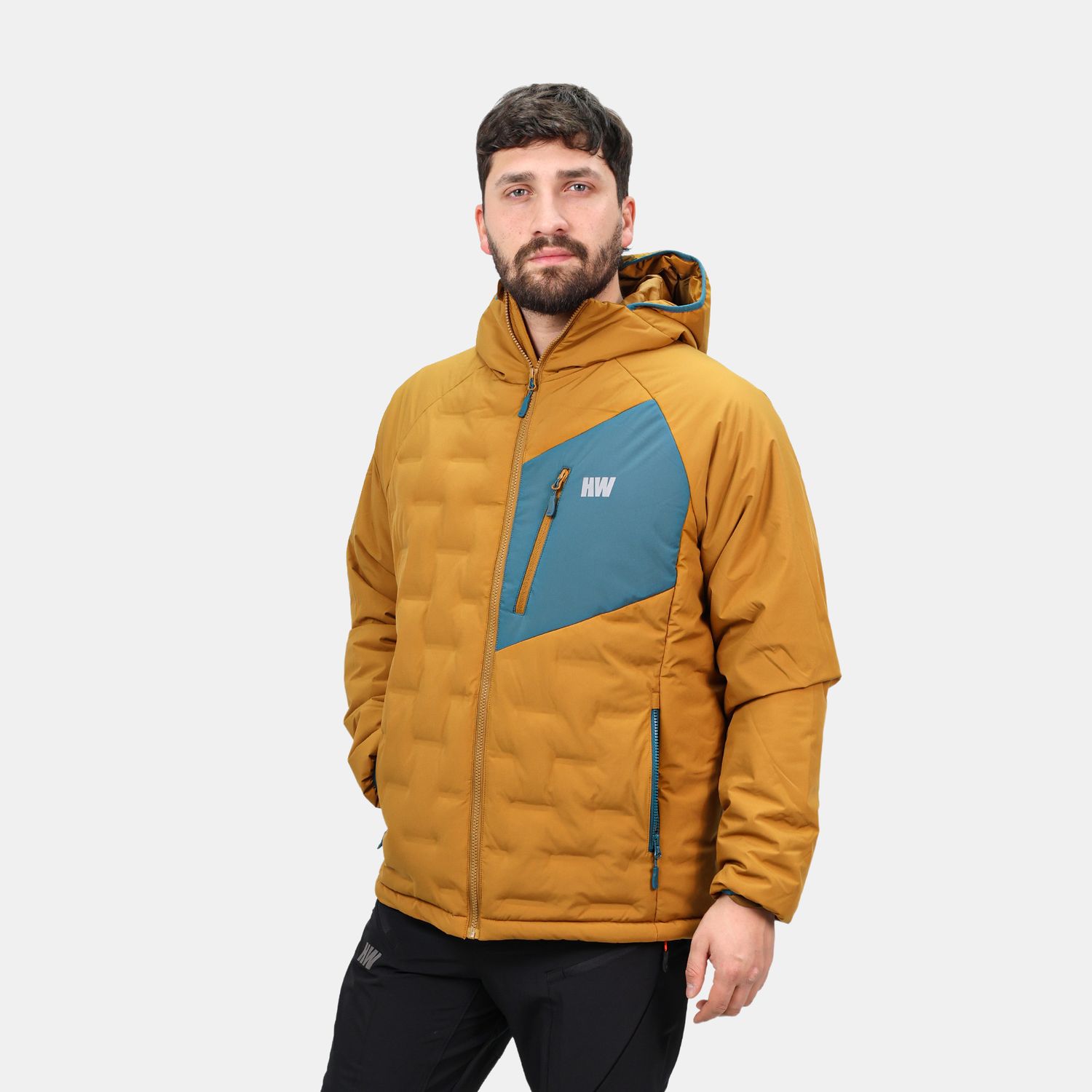 Parka Insulada HW Explorer Hombre Mostaza | Sodimac Chile